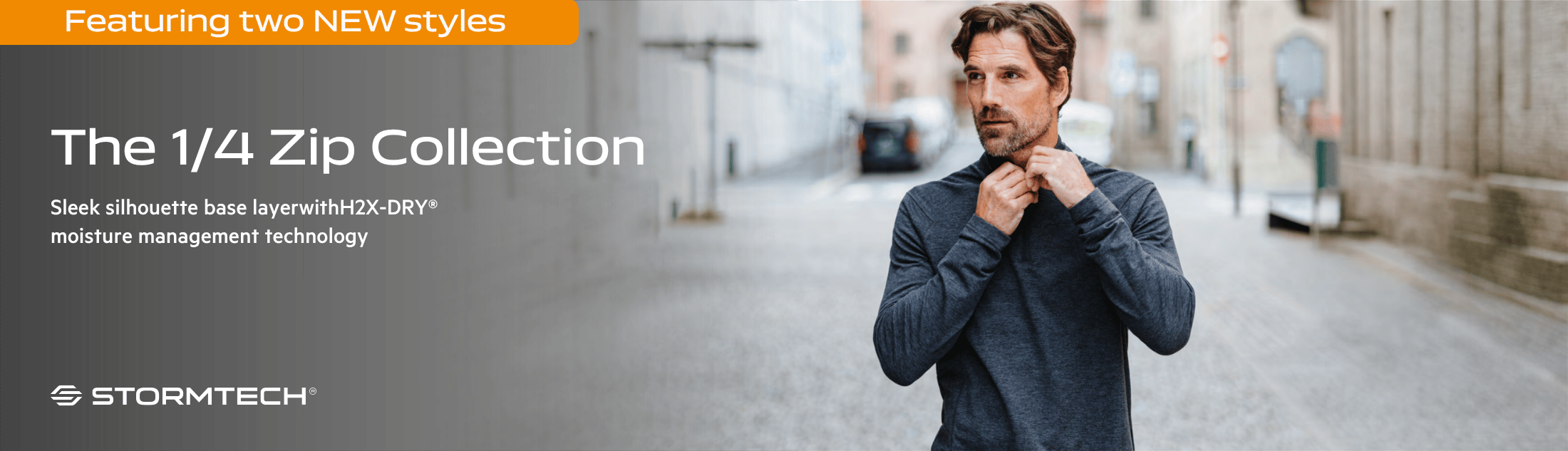 Cooling on-trend ¼ zips